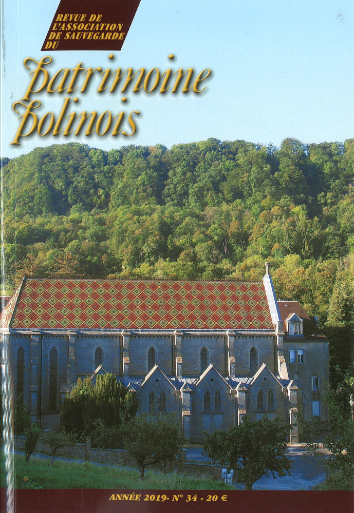 Revue du Patrimoine, couverture du numéro 34